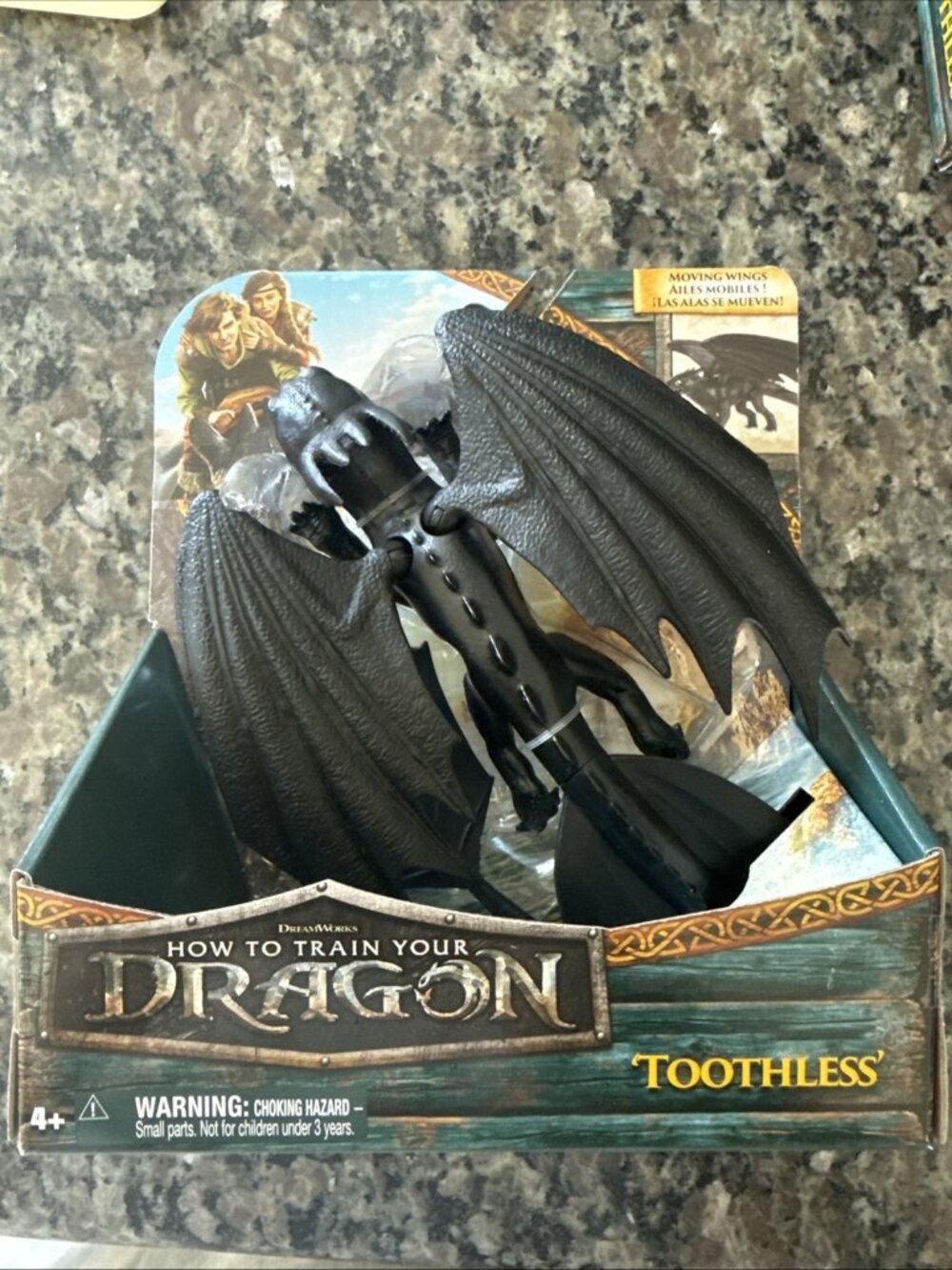 DreamWorks Dragons, How to Train Your Dragon, Toothless One Size, Multicolor